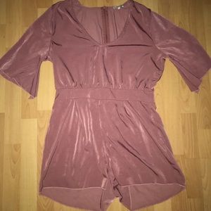 Darker Pink Romper Style Dress